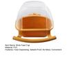 Birds Cage Hanging Feeding Cup No Mess Birds Feeder Box Plastic Food Water Dispenser Bowl for Parrot Cockatiel Small Birds