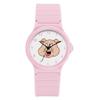 Cartoon Pink Pig Head Piglet Watch Movie Student Waterproof Silicone Quartz Watch