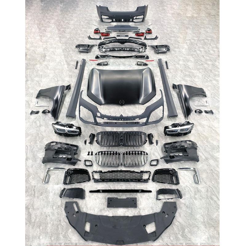 BMW 7 Series G12 Body Kit: Front Bumper, Headlights, Taillights for Old to New Model Transition