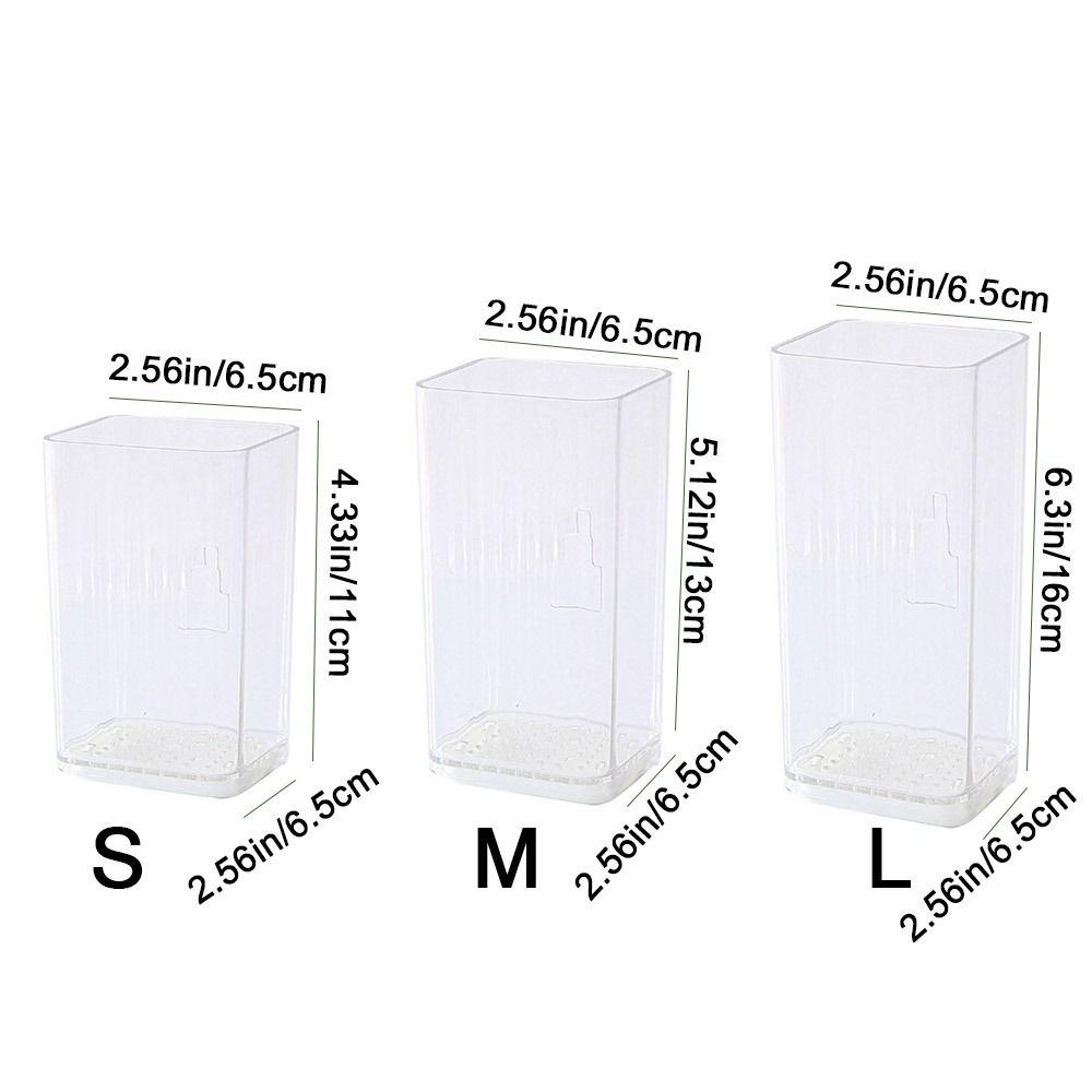 Plastic Wall Mounted Chopsticks Tube Adhesive Spoon Cutlery Organizer Bathroom