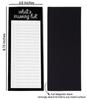 Inkdotpot Pack of 3 Magnetic Fridge To-Do List Notepads- Magnetic Memo Pads For Refrigerator-  (50 Sheets