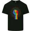 LGBT Fist Gay Pride Day Awareness Mens Cotton T-Shirt Tee Top