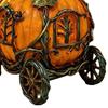 Window Showcase Ornaments 3D Resin Pumpkin Carriage Ornament, Retro Fairy Tale Cart Whimsical Housewarming Souvenir Figurine, Vintage Desktop