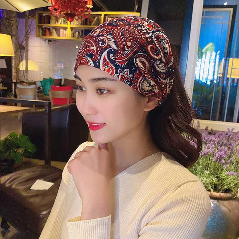 Трендовая широкая повязка на голову 2025: Универсальное покрытие седины для женщин