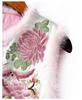 Women's Ethnic Embroidered Cotton-Padded Winter Vest