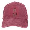 3D Dick Penis Stuff Unisex Baseball Caps Distressed Washed Caps Hat Fashion Outdoor All Seasons Snapback Hat