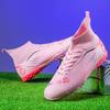 Футбольные бутсы мужские/женские 33-46 с мягкой резиновой подошвой, короткие гвозди, искусственный газон, детские футбольные бутсы