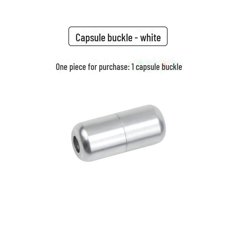 Алюминиевая пряжка для шнурков Capsule - металлический аксессуар для обуви No-Tie
