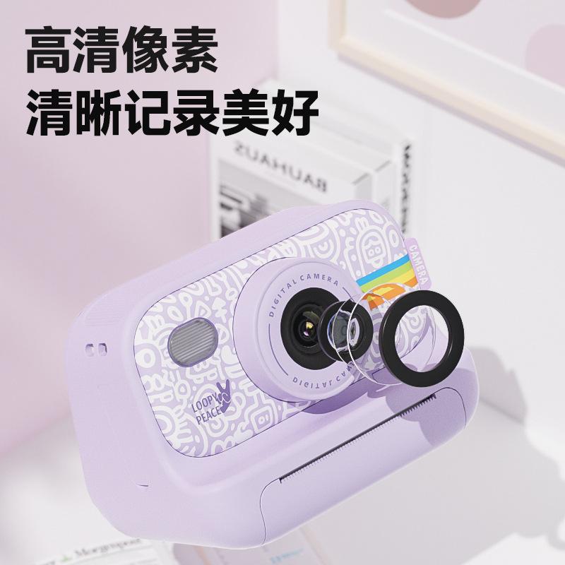 Детская камера фотопечать цветная студенческая цифровая камера 4k экшн камера мини принтер