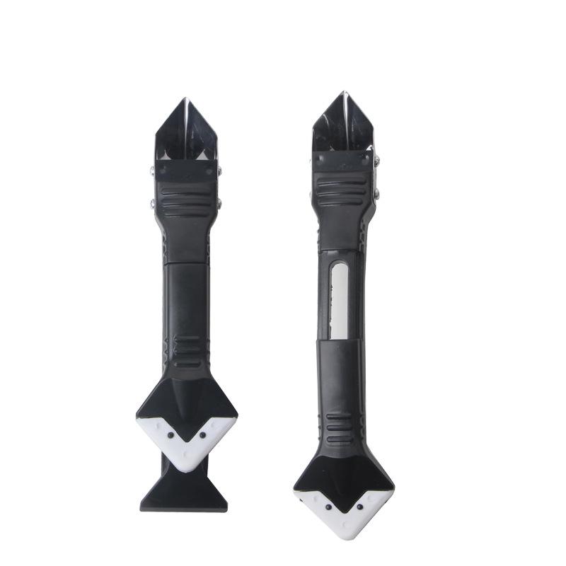 Набор из 5 инструментов для швов: Скребки для клея для стекла и пластика, набор угловых лопаток «Инь-Ян»