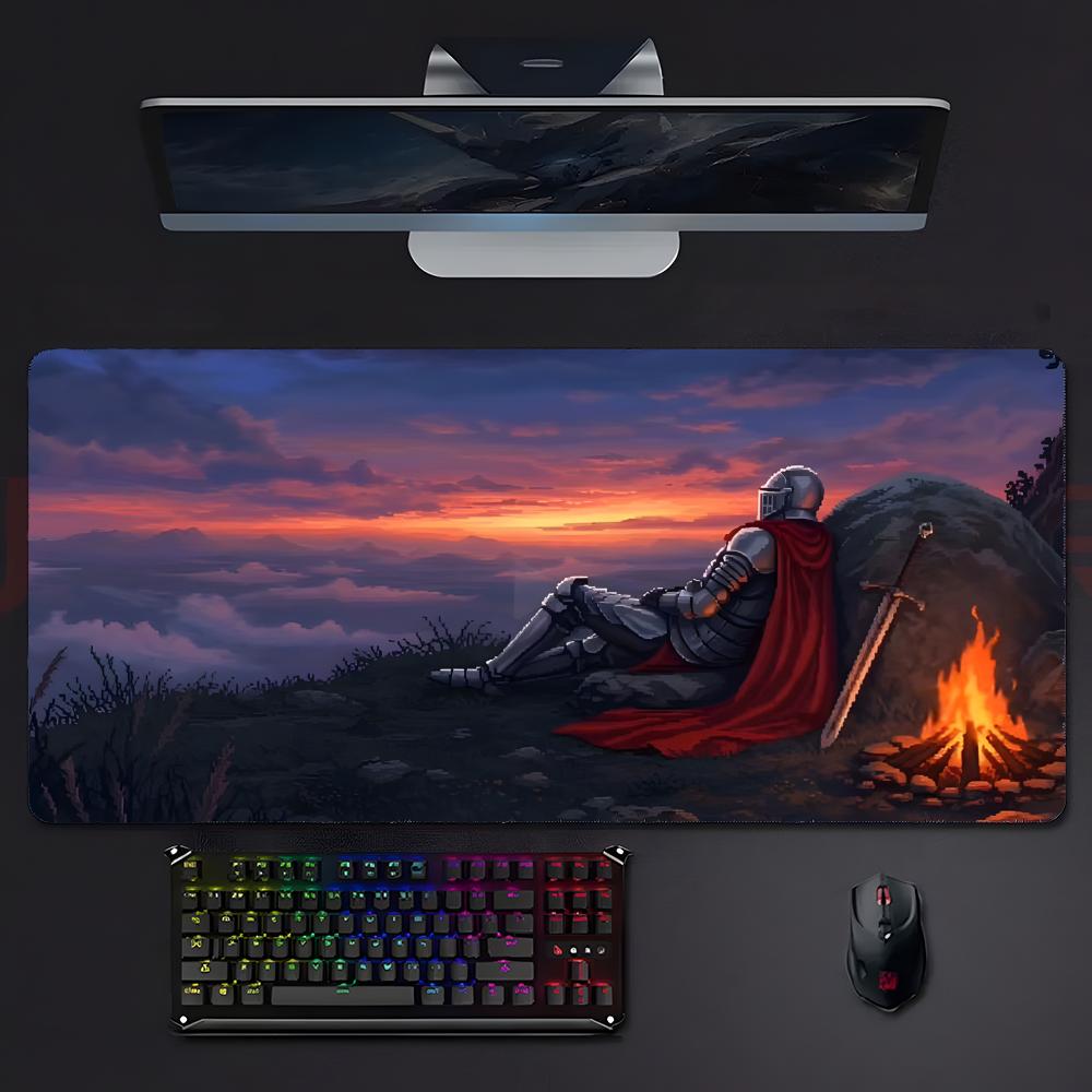 Game Martial Ssword Of Justice Mouse Pad Mousepad Large Gaming Lockedge Thickened Pc Table Desk Mat