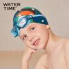 Водонепроницаемая силиконовая шапочка для плавания WATERTIME для детей
