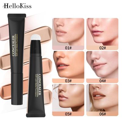 Hellokiss Light Concealer Foundation, нежный и послушный, естественно осветляющий консилер-губка для макияжа