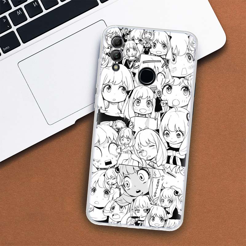 Детский чехол SPY×FAMILY Anya для Huawei Y5 Y6 Y7 Y9S P Smart Z 2021 2019 Honor 10 Lite 9 20 9X 8S 8X 8A Pro 20i Coque