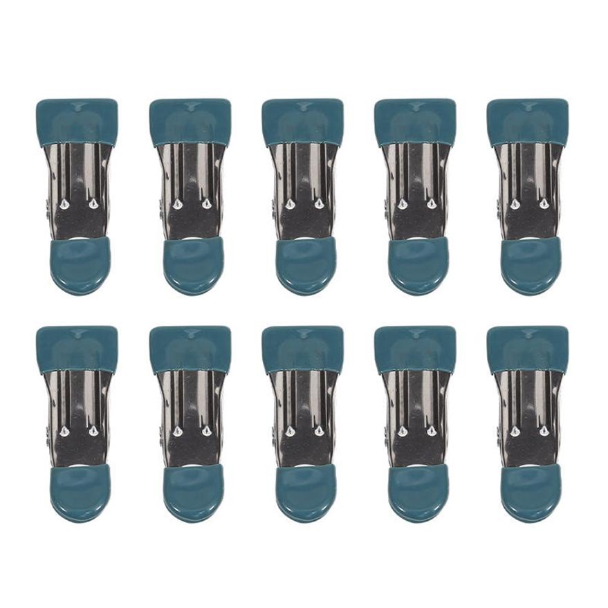 10 шт./компл. прочные многофункциональные мини-прищепки с двумя головками, зажимы для сушки, креативные нескользящие зажимы для маленьких пакетов с едой