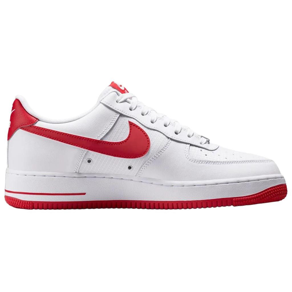 Nike Кроссовки Nike Air Force 1 07 Lv8 Удобная посадка Низкие Унисекс Белый Красный IR0952-101