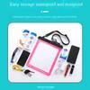Large Capacity Clear Shoulder Bag Waterproof PVC Crossbody Bag Beach Tote Bag  Songkran Festival