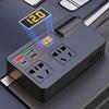 Автомобильный инвертор мощности 120 Вт с портом Type-C PD 30 В и USB-A, от DC12V-24V до 220V, адаптер-розетка в прикуриватель автомобиля, для транспортного средства