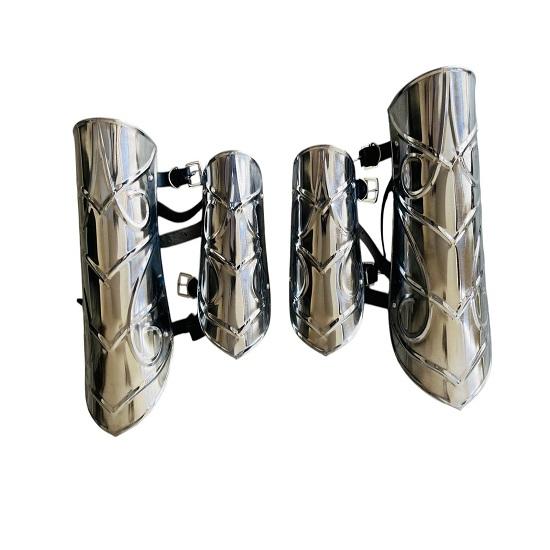 Женский средневековый стальной доспех Ручной работы Готический костюм рыцаря, LARP, Косплей Реконструкция Защитное снаряжение