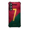 Portugal No. 7 Football fashion phone cases s26 ultra case glass for Samsung Galaxy S26 S25 S24 S23 S22 FE Ultra Plus