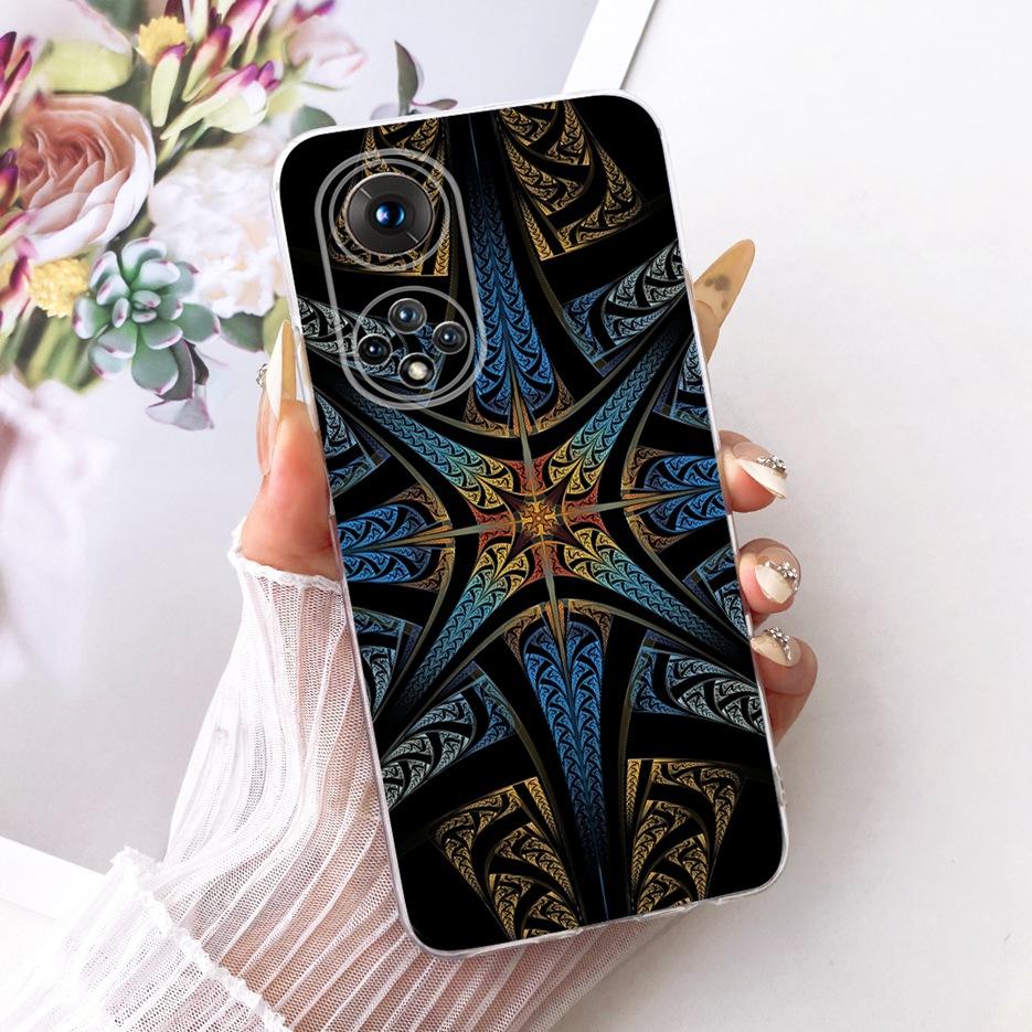 Чехол для Honor 50 Pro RNA-AN00 Милый Лев Модный Расписной Чехол Мягкий Силиконовый Чехол для Телефона Для Honor 50 Honor50 Pro Задняя Крышка Сумки