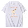 Mess With The Honk You Get The Bonk Cotton Tshirt Design Untitled Goose Games Funny Graphic T Shirts Mens Short Sleeve Tshirt