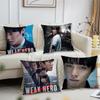 Фильм W-Слабый герой Класс 2 Наволочка для подушки Подушка Диван Принт Украшение Комната Дом Офис Кофейня Автомобиль Скандинавская Простота