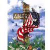 Полная 5D DIY Алмазная картина тоска по свободе Алмазная вышивка Мозаика Наборы Вышивка крестом Домашний декор Подарки ручной работы