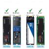 Корпус SSD M2 Корпус NVME Адаптер SSD M.2 к USB Type C 3.1 для двойного протокола NVME PCIE NGFF SATA