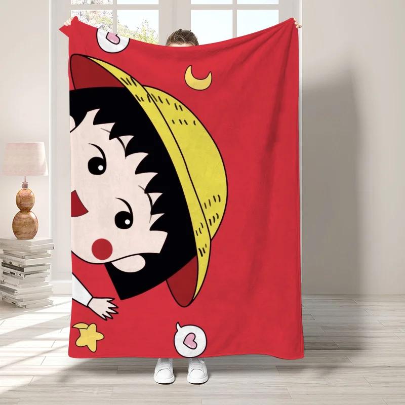 C-Chi-bi Maruko Bedroom Decoration Fleece Blanket for Decorative Sofa Fluffy Soft Blankets Bedspread on the Bed Boho Home Decor