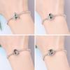 Orstarry S925 Silver Bead A-Z 26 Letter Scroll Pattern Bead Initial Alphabe Letter Bead For Bracelet DIY Jewelry Making