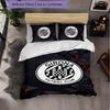 Girona FC Themed Bedding 3Pcs Duvet Cover Set Decorative Bed Linen For Teen Room Home Decoration
