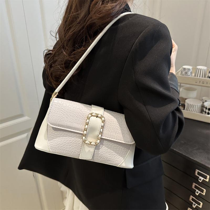 Bag Women's New Niche High-end Sense Large Capacity Versatile Underarm Bag Light Luxury Small Bag