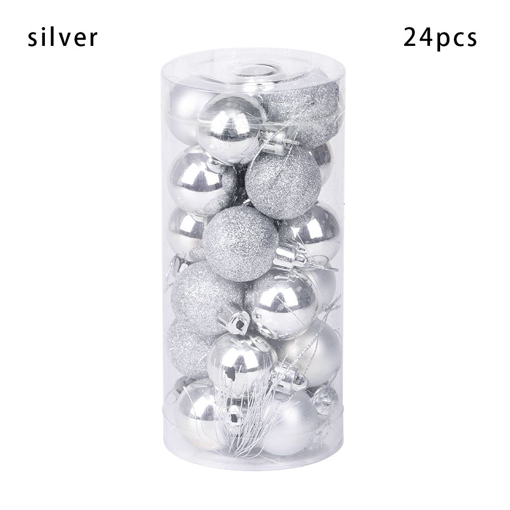3cm Party Supplies Crafts DIY Gifts Drop Pendant Christmas Tree Decoration Ball Bauble Xmas Hanging