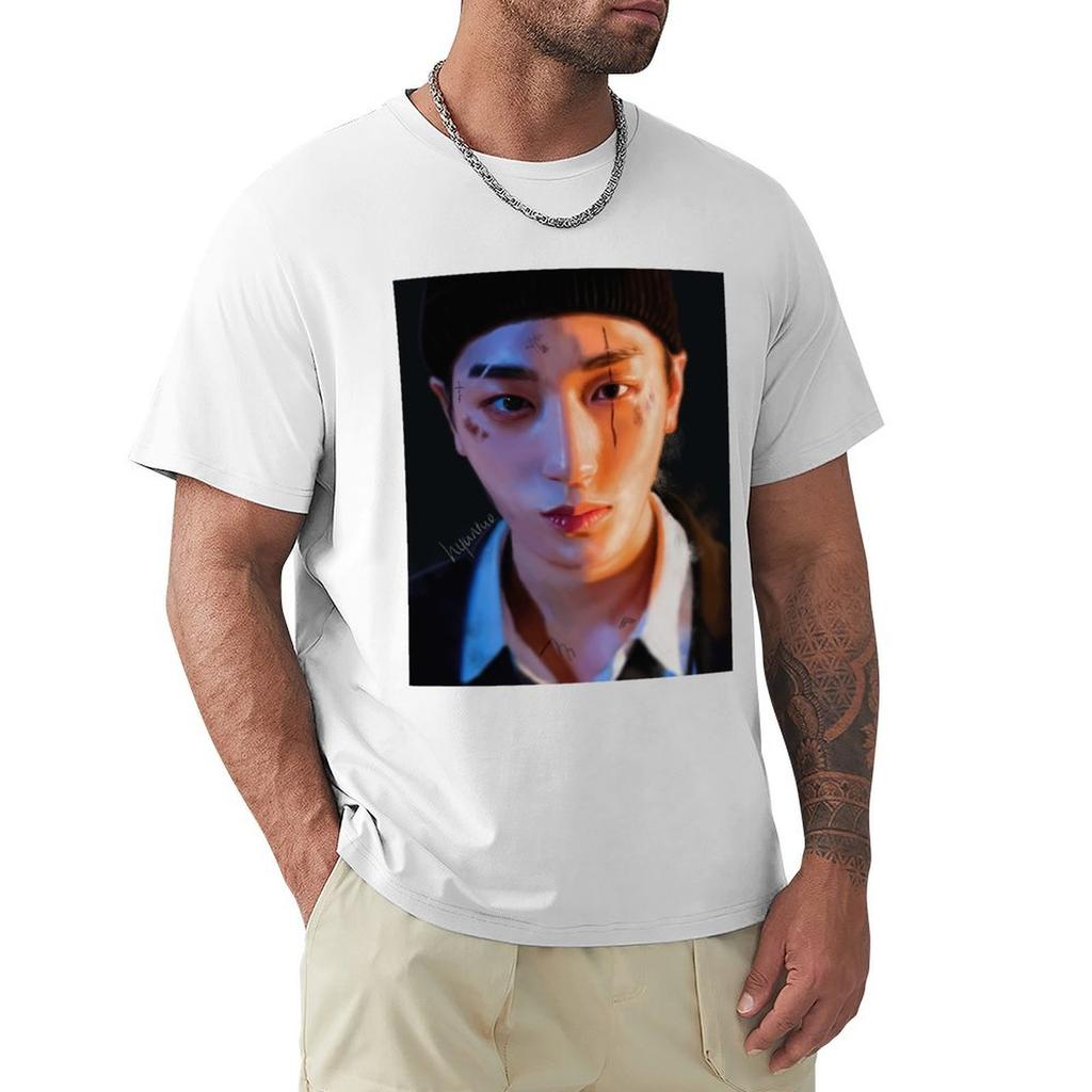 Choi San Fever Tshirt Anime T Shirts Oversize Tshirt
