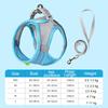Dog Harness for Small Dogs Cats Reflective Pet Harness And Leash Set Adjustable Breathable Pet Chest Vest Leash Dog Accessories