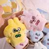 Cartoon Squeezing Keychain Friendship Rabbit Pendant Cute Plush Rabbit Keychain  Key Decor