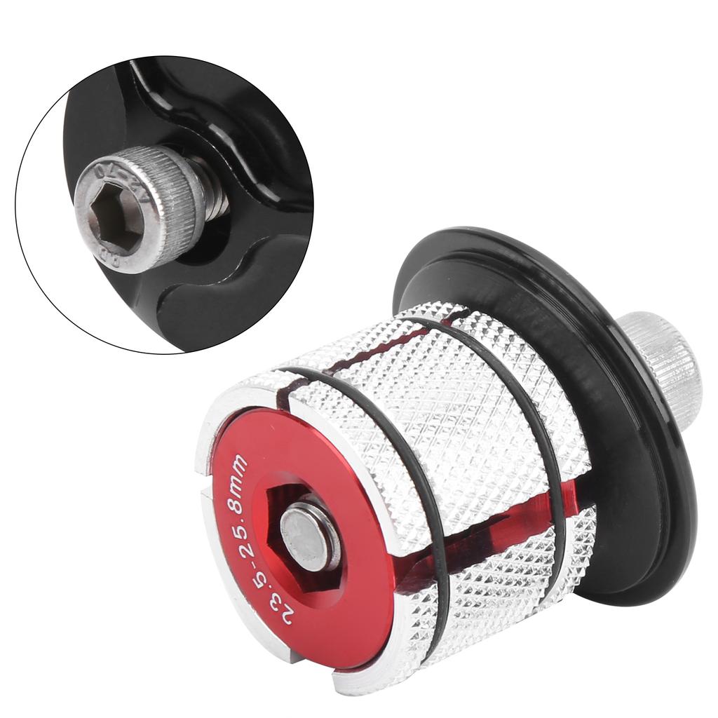 Велосипедная передняя вилка, рулевая колонка, расширительный винт, расширенный сердечник, треугольная крышка, черная