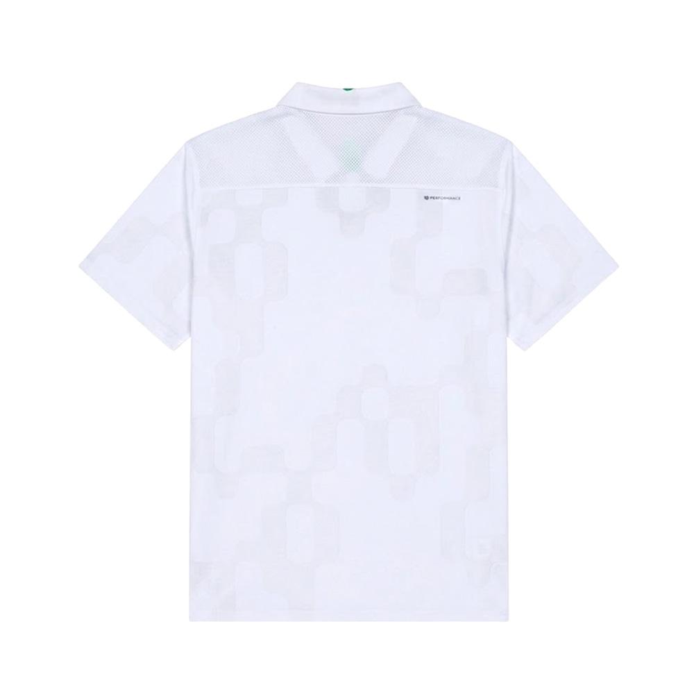 MALBON GOLF [Performance] Mesh T-Shirt White (Man)