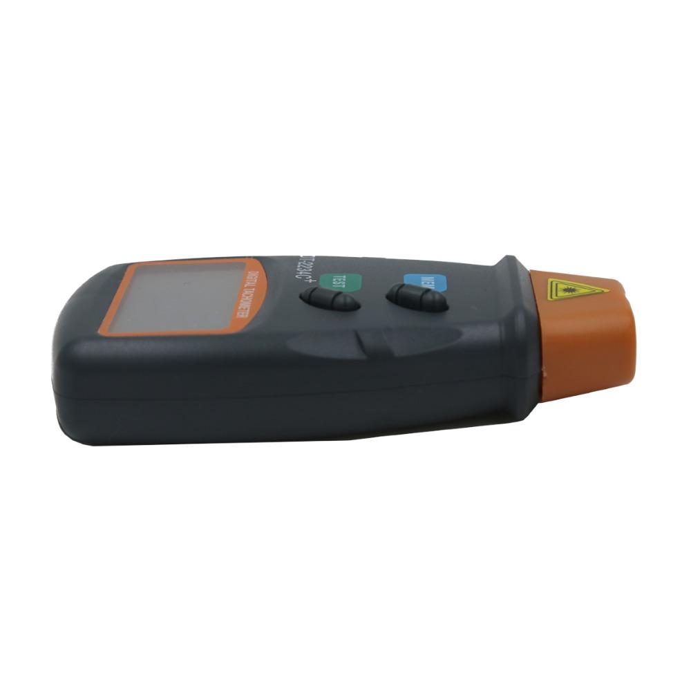 DT-2234C+ Цифровой лазерный тахометр Точность Фотоэлектрический тахометр Бесконтактный 2,5-99 999 об/мин Тестер об/мин Тахо Спидометр