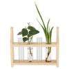 Wooden Stand with Flower Tubes