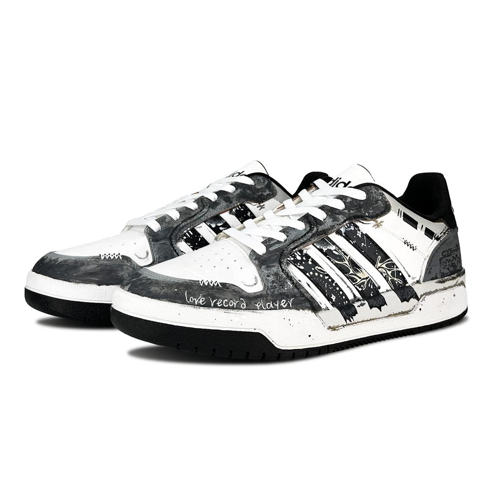 adidas ENTRAP Золотая пластинка с чернилами, Мерцающий кот, Подарок, Наслаждение, Устойчивый к истиранию, Легкий, Дышащий JQ3923(Team79-S-BOX)