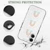 1 Pack For Iphone 17/17Air/17Pro/17ProMax Flexible TPU Case With Anti-Slip Side Grip, Cushion Corners, Clear Back And Soft Buttons