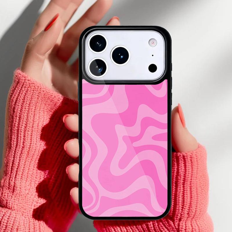 Чехол-накладка для телефона с абстрактным узором «Жидкий вихрь» для iPhone 17 16 15 14 13 Pro Max Задняя крышка для 12 11 Pro Coque