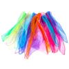 Band Scarves Gradient Color Scarf Dance Scarfs Gradient Color Dancing Scarf Square Silk Scarf