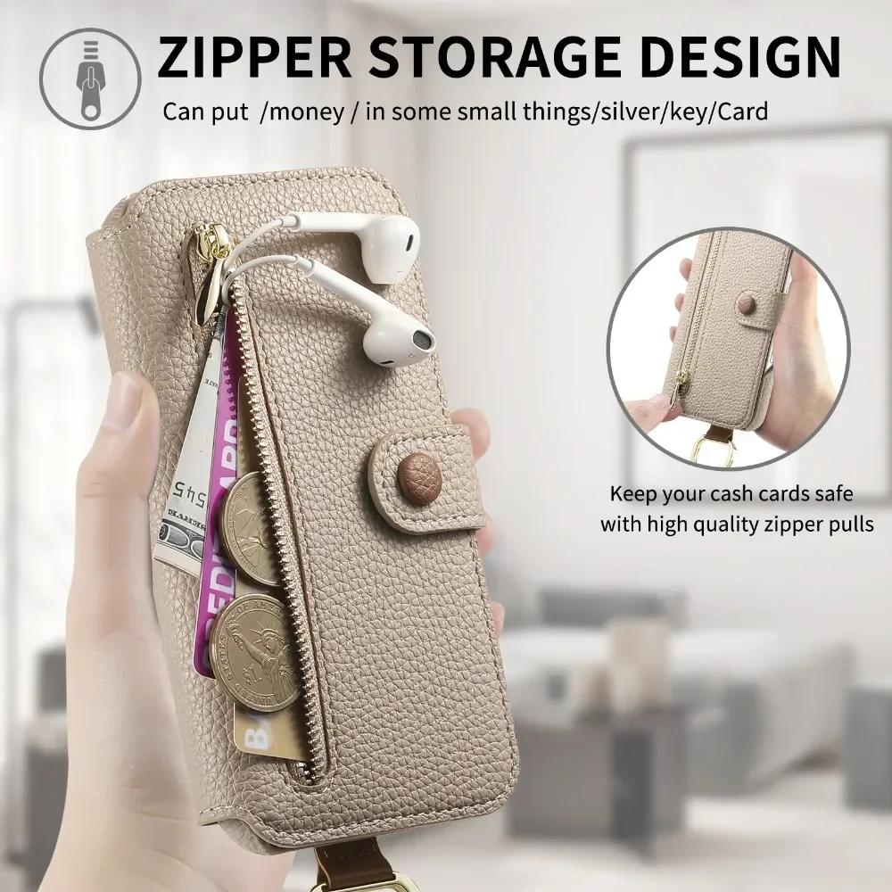 Card Slot Holder Wallet Phone Case with Wrist Strap Ring For iPhone 16 SE 15 14 Plus 13 12 11 Pro Max XS XR SE 2022 2022 7 8