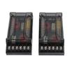 2Pcs 2 Way Car Audio Crossover Overcurrent Protection Universal Heat Dissipation Speaker Frequency