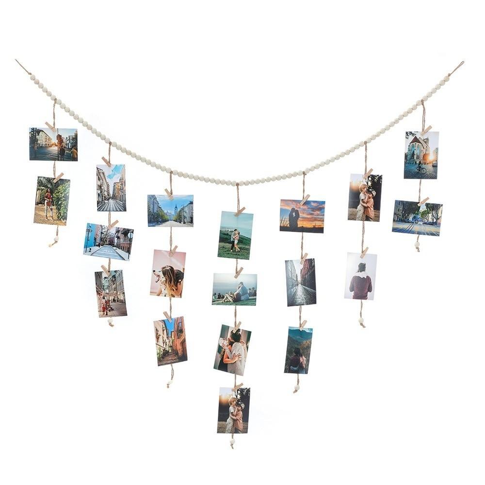 Minimalist Wall Hanging Photo Clip DIY Wall Decoration Frame Picture Hanging String Office