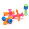 Colorful Rotating Screw Pencil Cases Sensory Fidget Pencil Toppers for 4pcs/set Toy for Kids Adult
