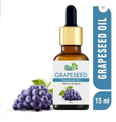 Масло виноградных косточек Cesaro Organics -15 мл -100% чистое масло холодного отжима для ухода за кожей, волосами и ногтями (15 мл)